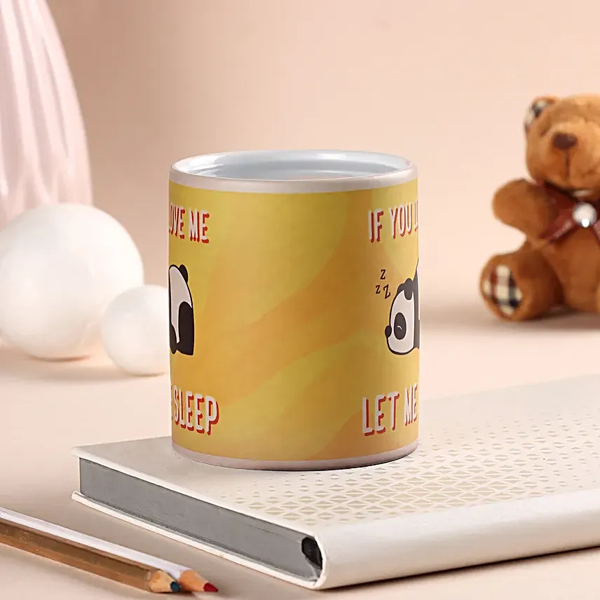 Let Me Sleep Magic Mug Hand Delivery