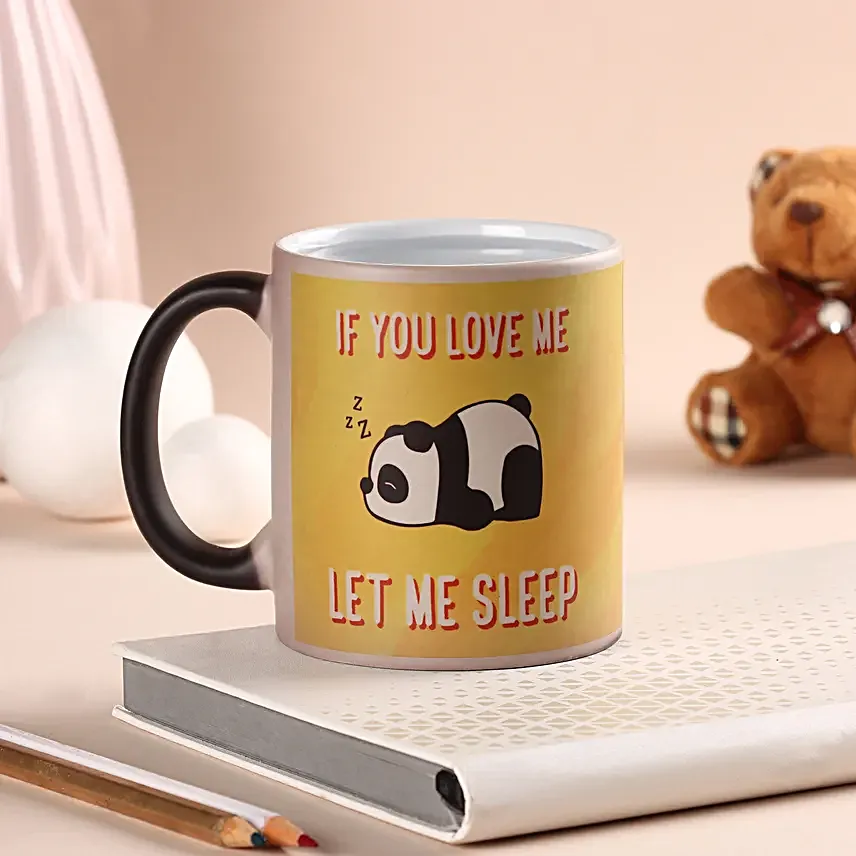 Let Me Sleep Magic Mug Hand Delivery
