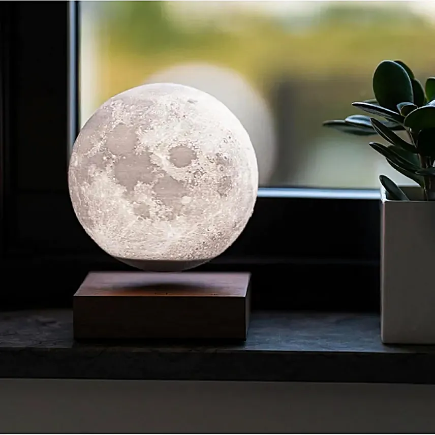 Levitating Moon Lamp
