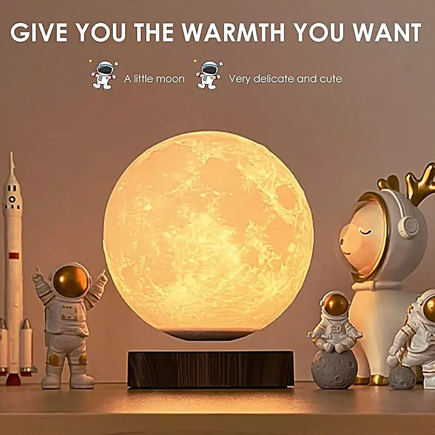 Levitating Moon Lamp