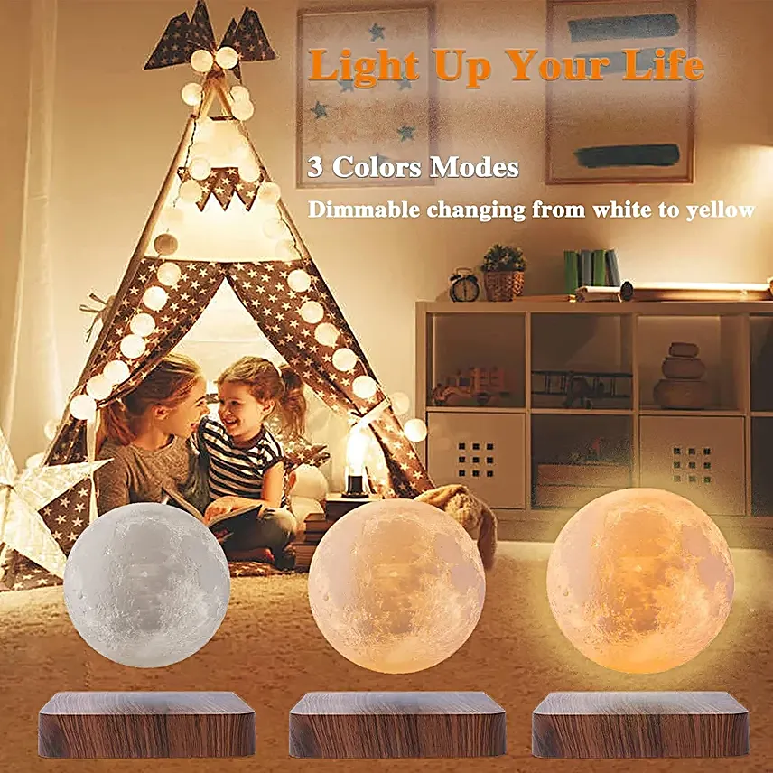 Levitating Moon Lamp