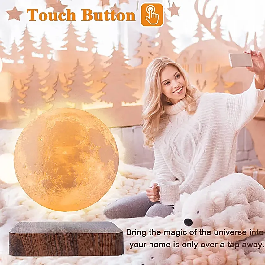 Levitating Moon Lamp