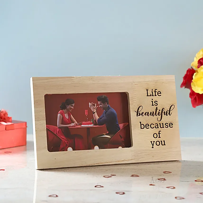 Printed Love Photo Frame