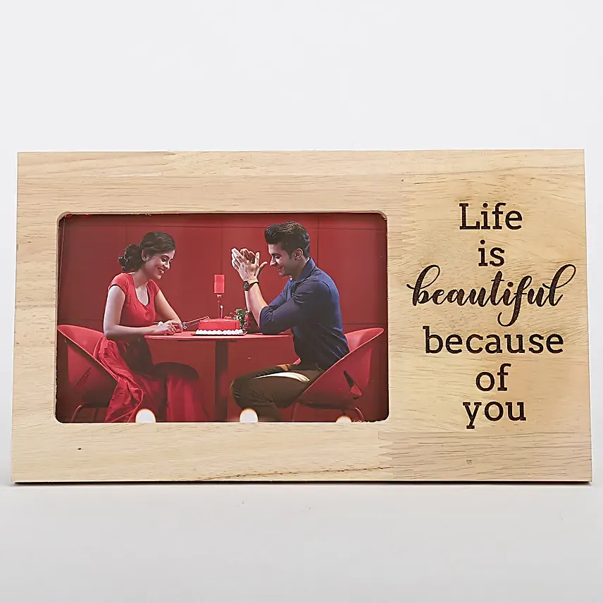 Printed Love Photo Frame