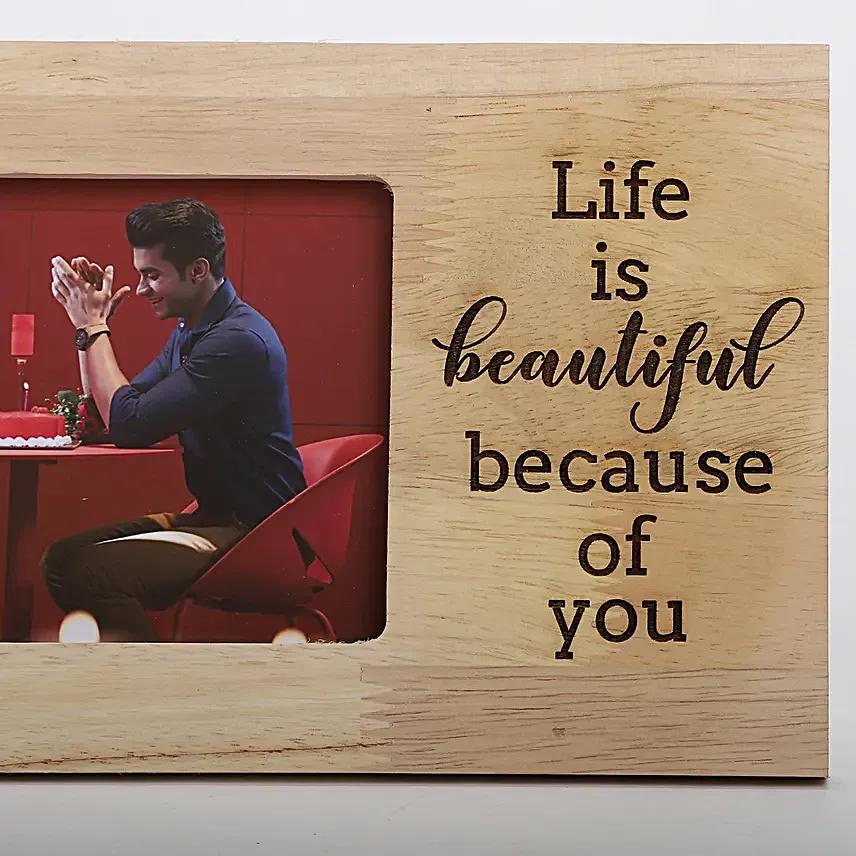 Printed Love Photo Frame