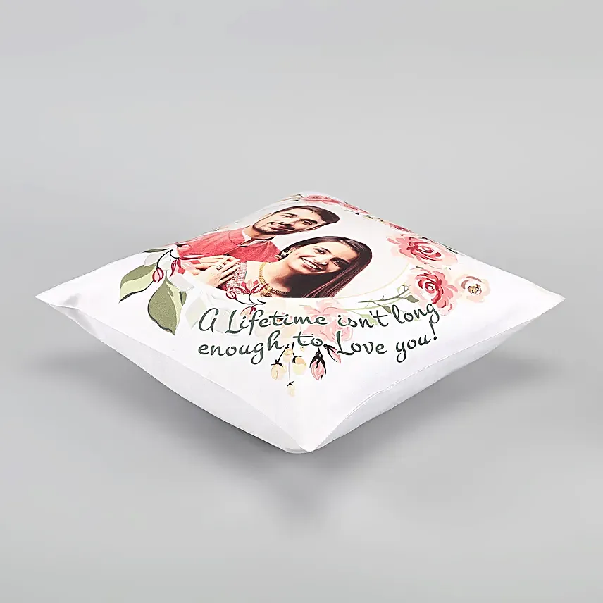 Couple Photo Printed Cushion Online