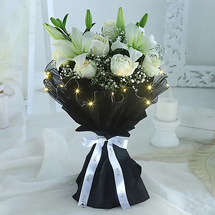 Light of Your Life Rose Bouquet