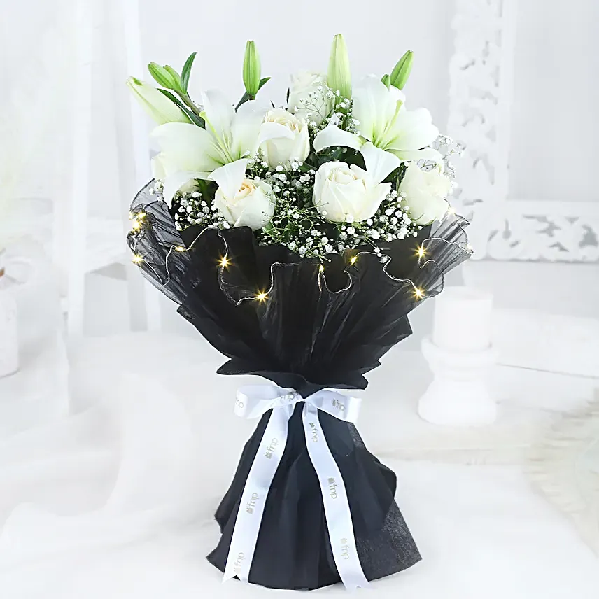 Light of Your Life Rose Bouquet