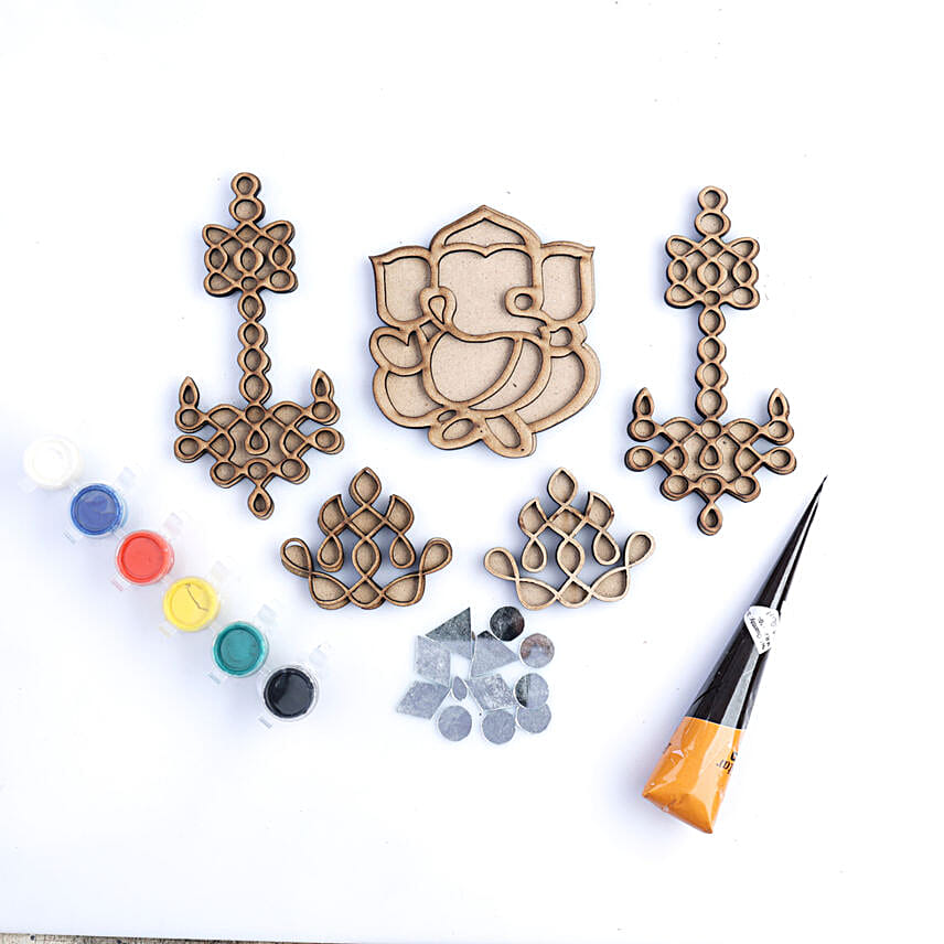 Lippan Art Ganesha DIY Kit
