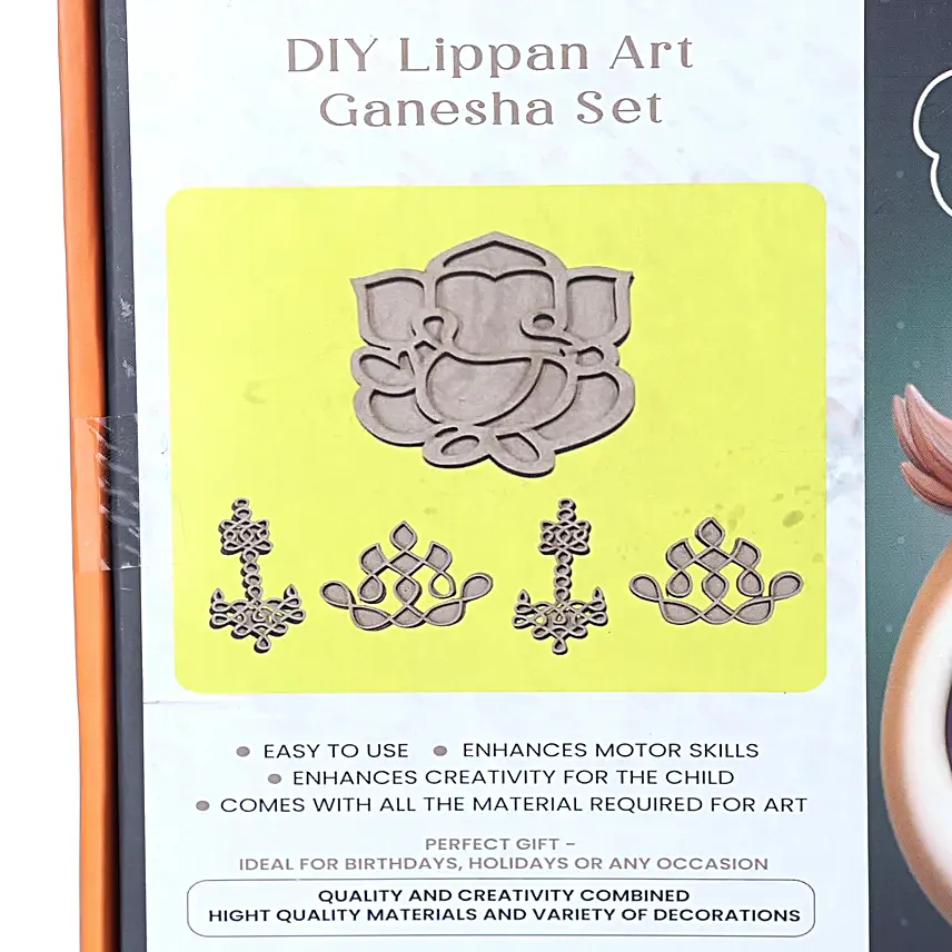 Lippan Art Ganesha DIY Kit