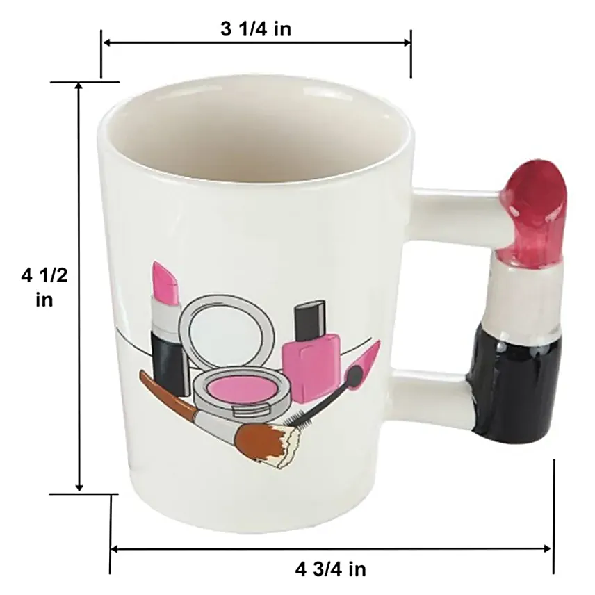 Lipstick Mug 3D