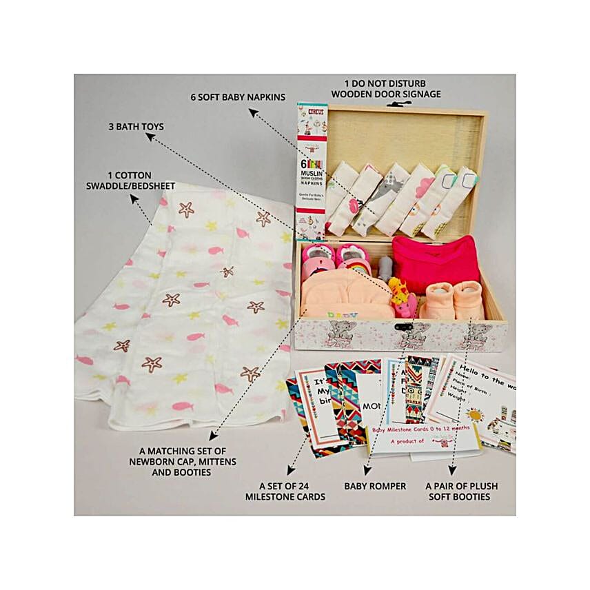 Little Princess Essentials Blue Gift Hamper