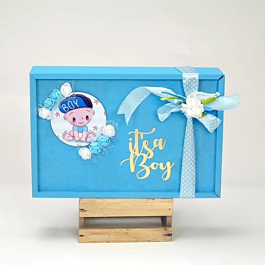 Little Surprise Box For Newborn Blue