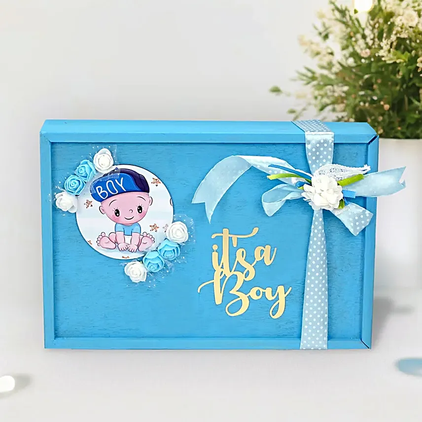 Little Surprise Box For Newborn Blue