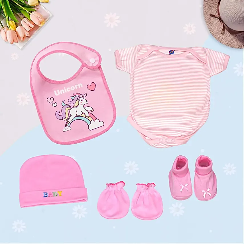 Little Surprise Box For Newborn Blush Pink