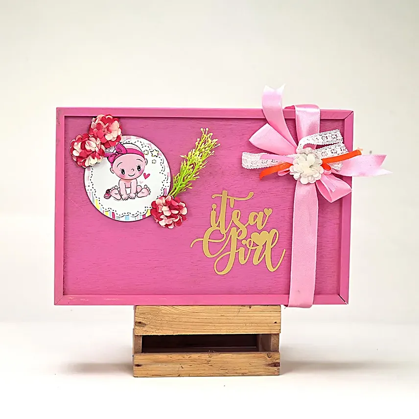 Little Surprise Box For Newborn Blush Pink