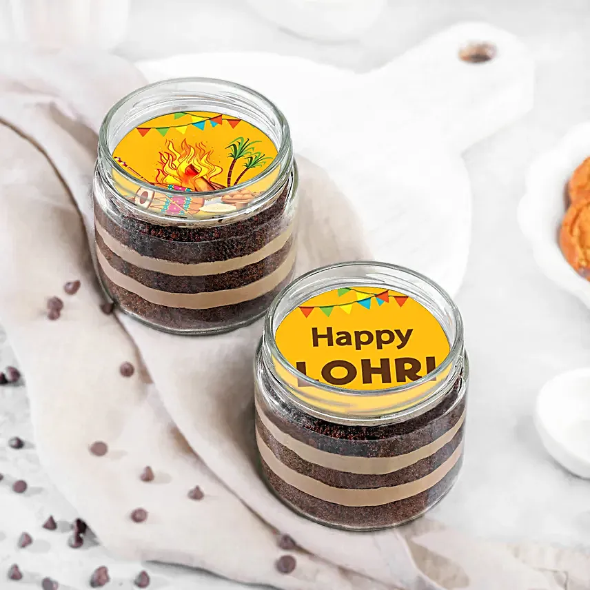 Lohri Special Jar Cake Set of 2