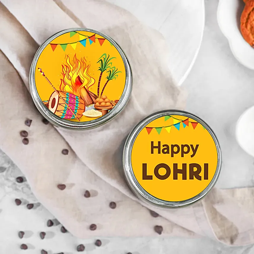 Lohri Special Jar Cake Set of 2