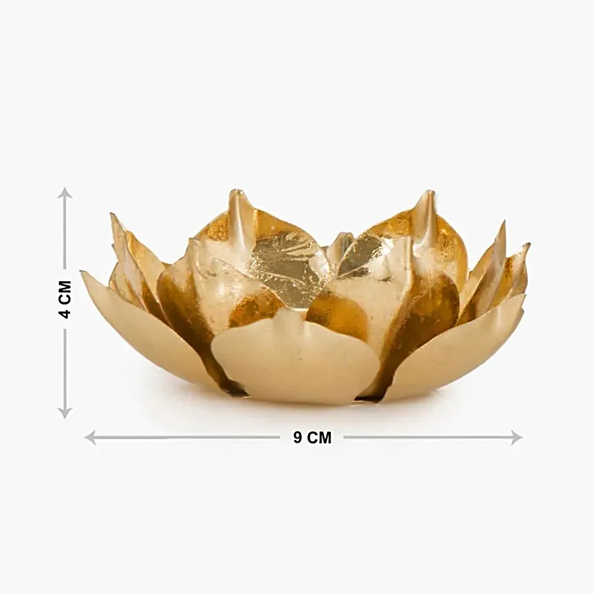 Lotus Tealight Holder Set