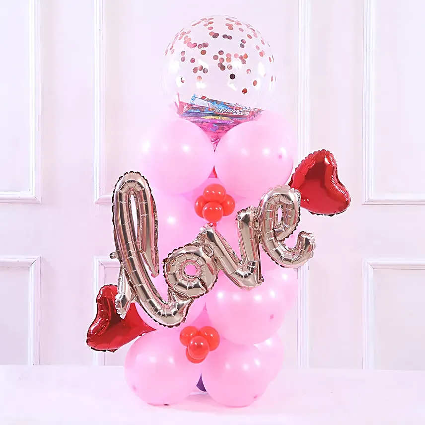 Love Affair Balloon Arrangement