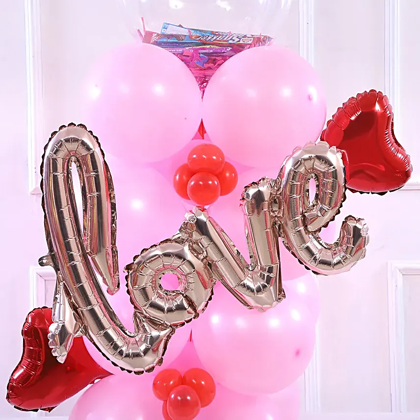 Love Affair Balloon Arrangement
