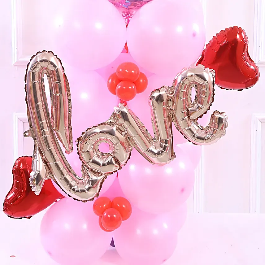 Love Affair Balloon Arrangement