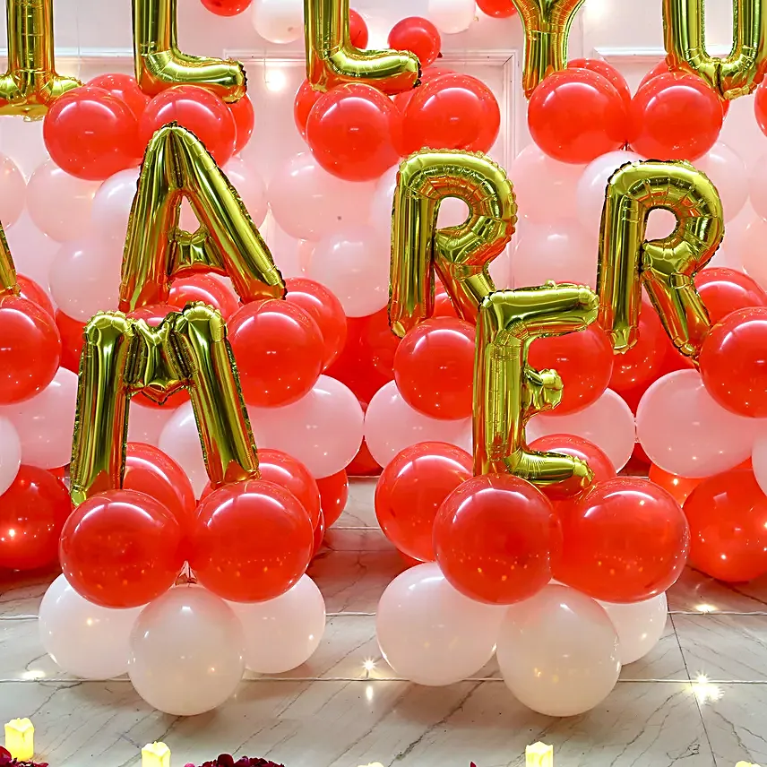 Love Filled Balloon Arrangement