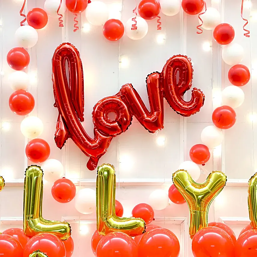 Love Filled Balloon Arrangement