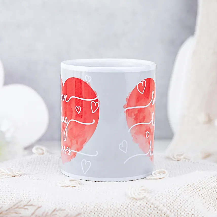Love Hug Kisses Valentine Special Mug