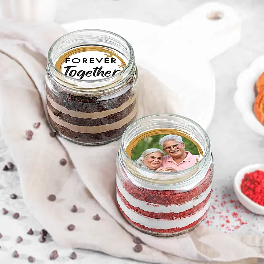 Love in Jar Cake Set of 2