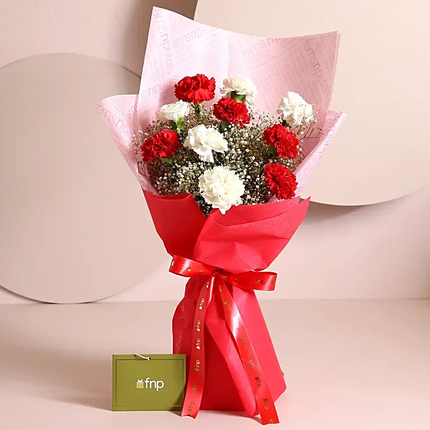 Love Infused Christmas Floral Bouquet