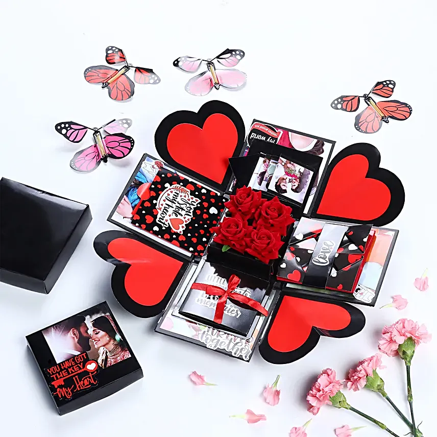 Love Is In The Air Explosion Box