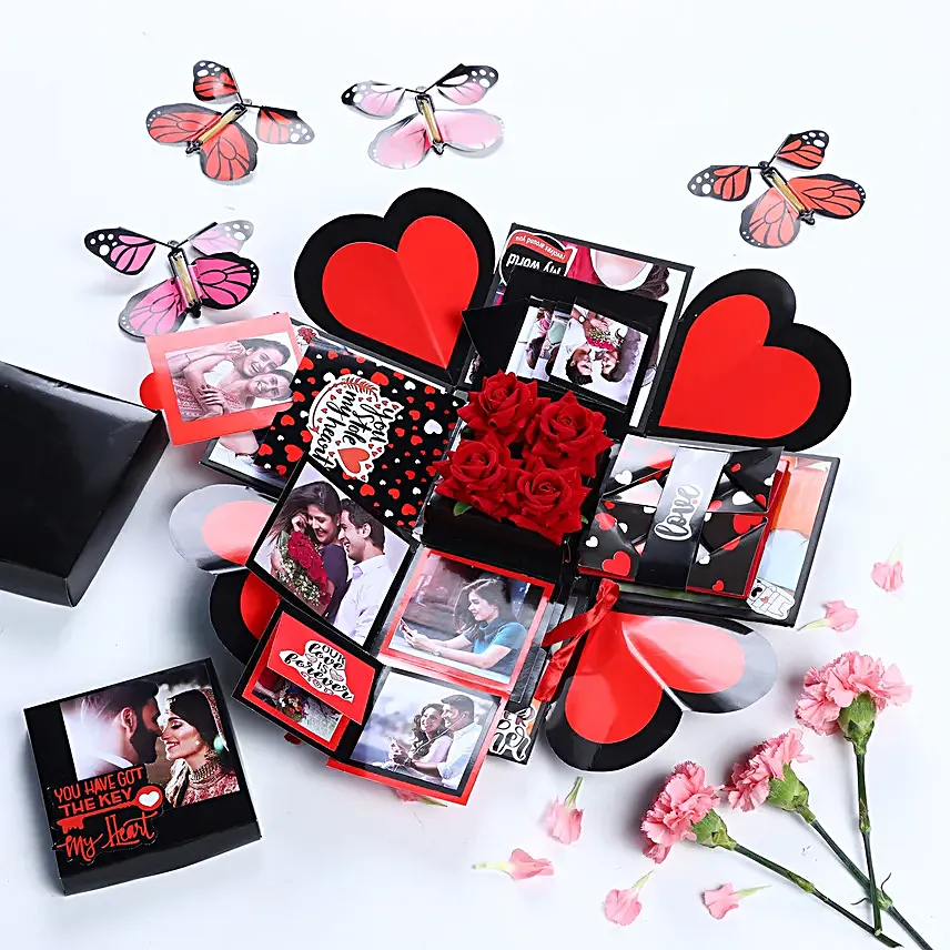Love Is In The Air Explosion Box