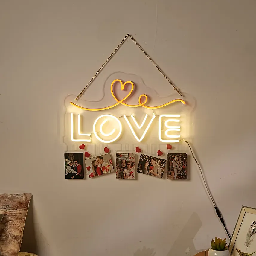 Love LED Neon Light N Photos