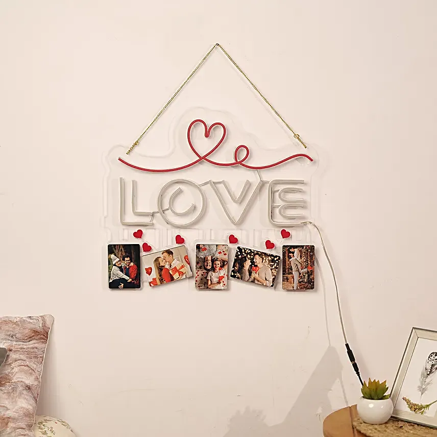Love LED Neon Light N Photos