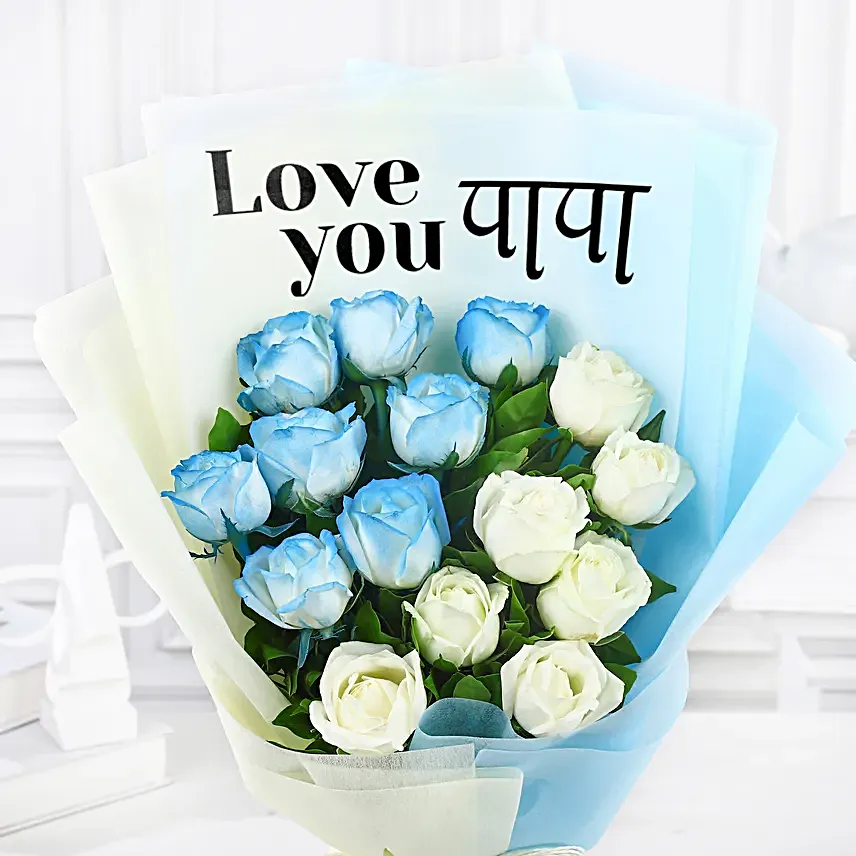 Love Roses Bouquet for Papa