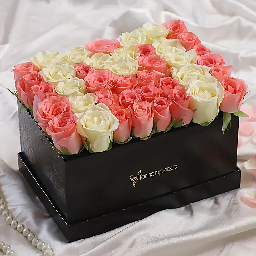 Love Wishes With Serene Flower Arrangement