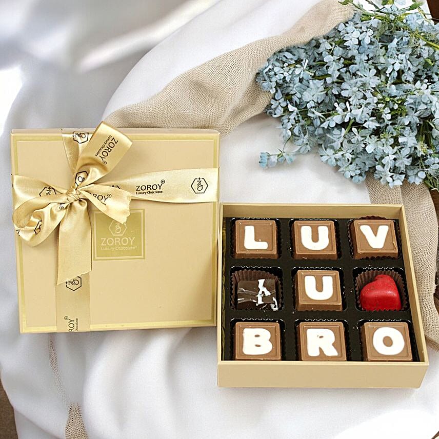 Love You Bro Rakhi Sweet Hamper