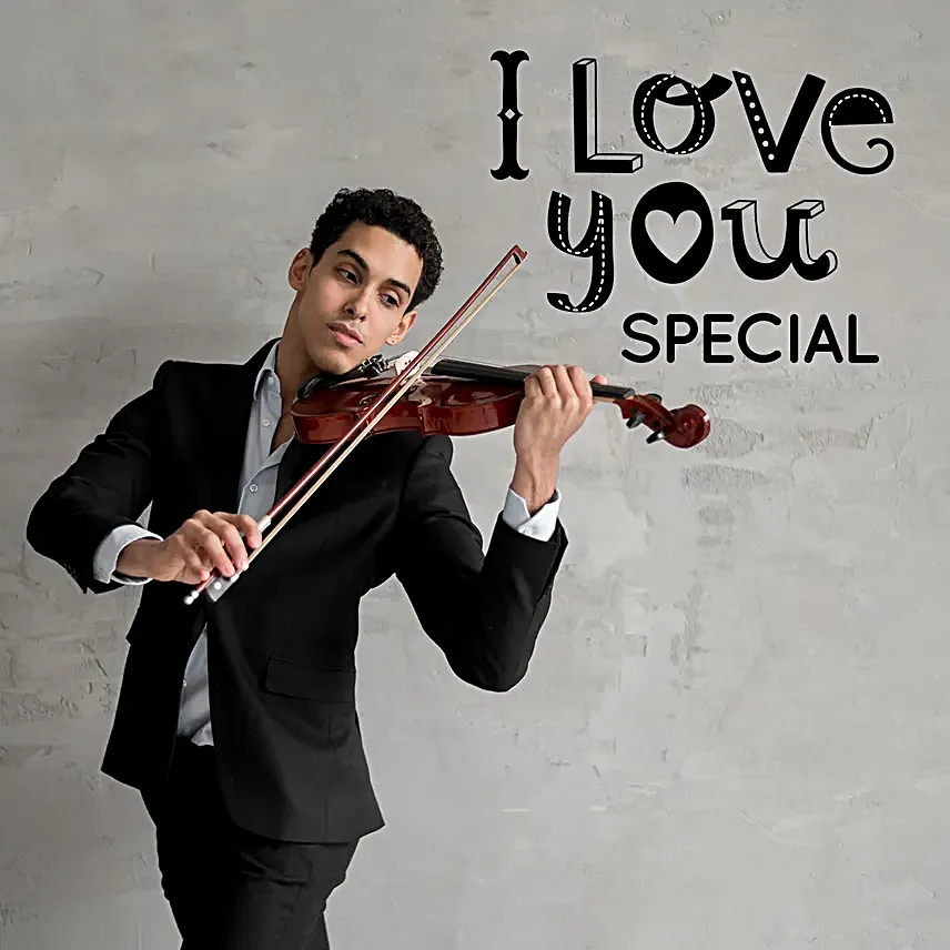 Love You Tunes- Violinist on Video Call 10-15 Mins