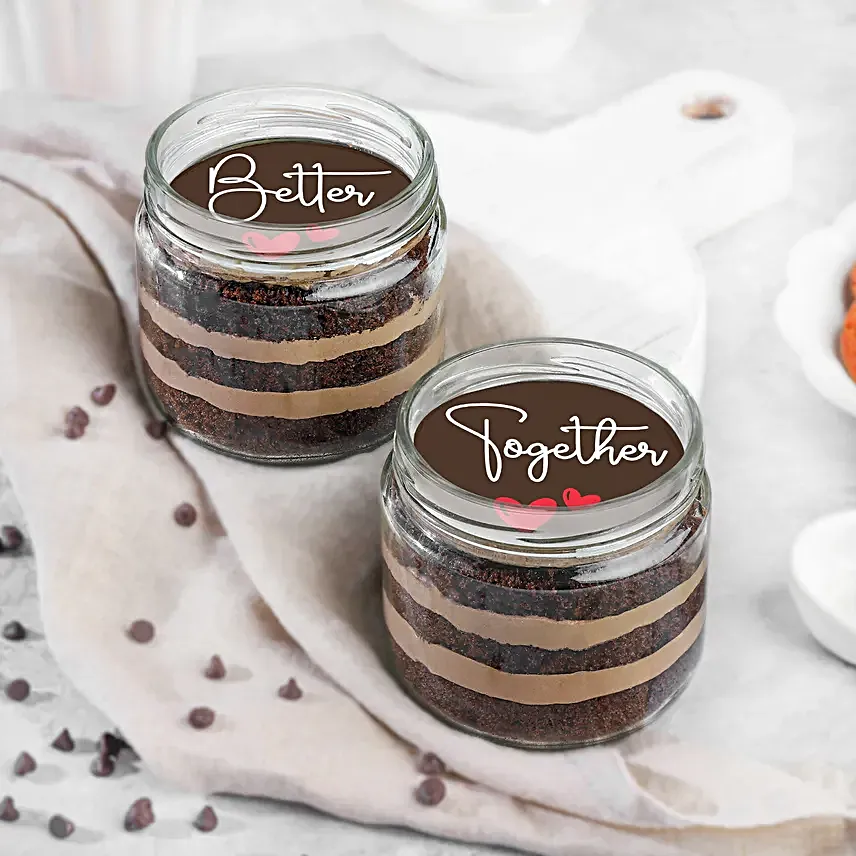 Lovers Chocolatey Jar Cake