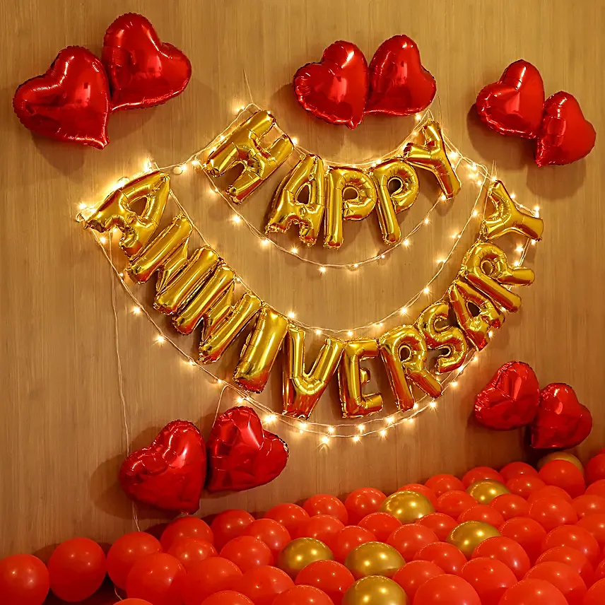 Loving Anniversary Surprise Magical Décor