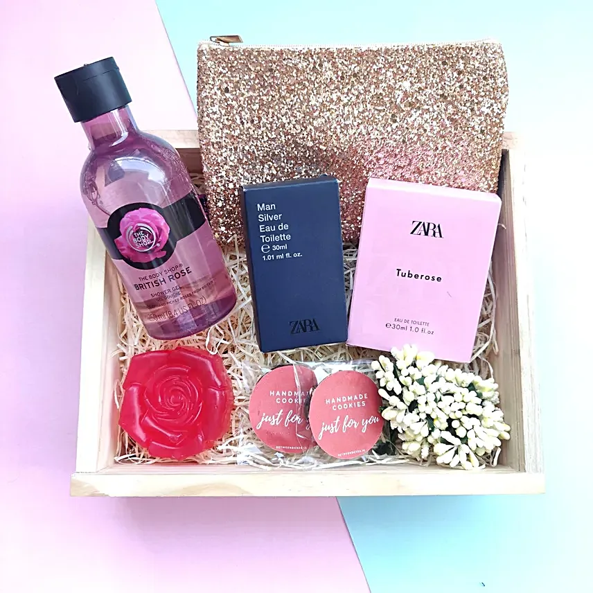 Loving Bond Bhaiya Bhabhi Rakhi Hamper