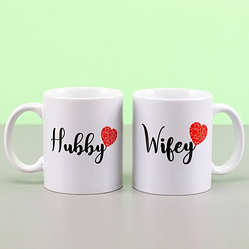 Printed Couple Mug Online
