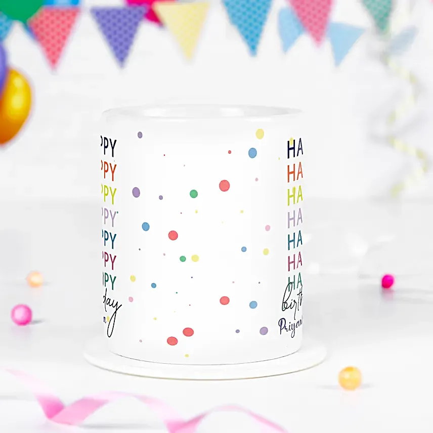Lucky Bamboo N Mug Birthday Wishes