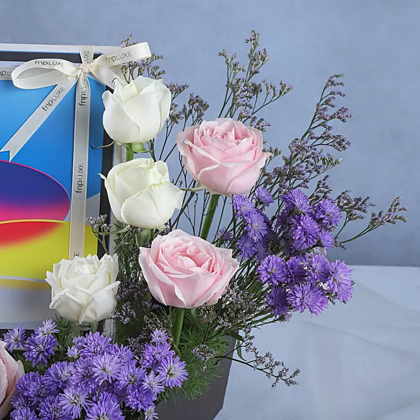 Luxe Bloom Apple iPad Box Silver