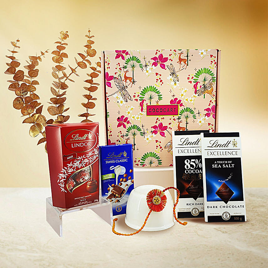 Luxe Chocolate Lover Rakhi Hamper