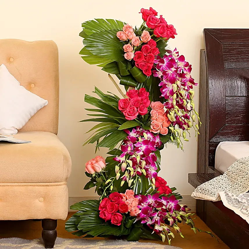 Online Gorgeous Flower Bouquet Arrangement