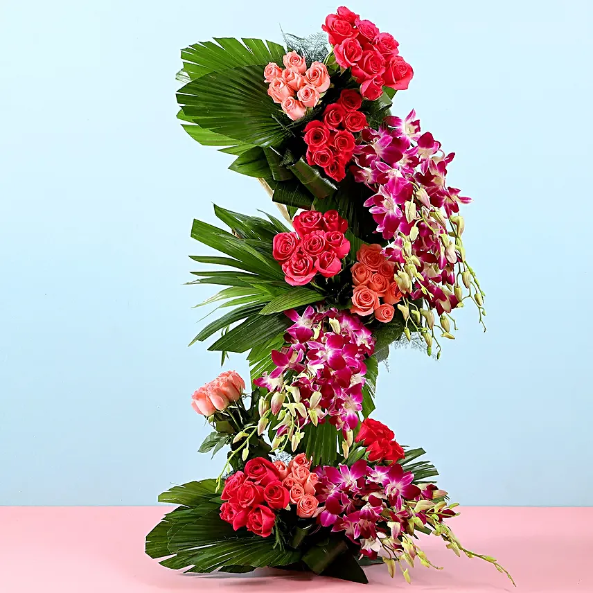 Online Gorgeous Flower Bouquet Arrangement