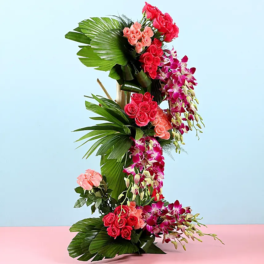 Online Gorgeous Flower Bouquet Arrangement