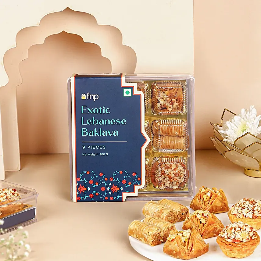 Luxurious Lebanese Assorted Baklava Box